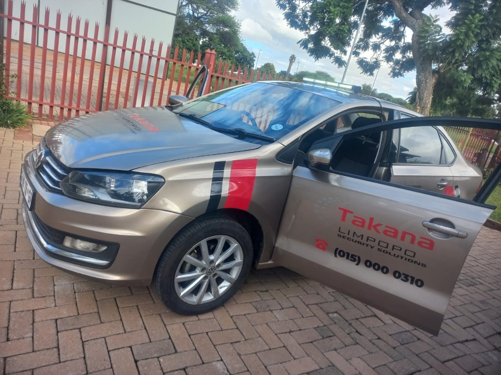 Takana Security Services patrol vehicle