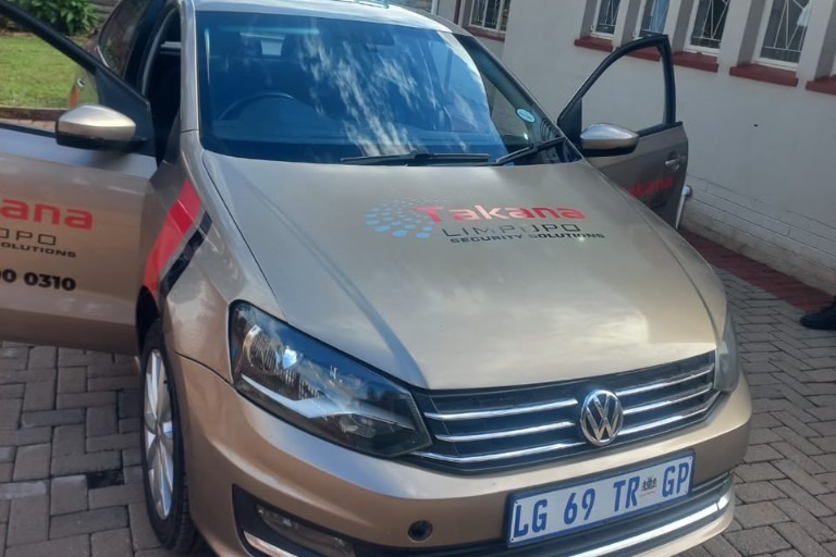 Takana Security Services patrol vehicle